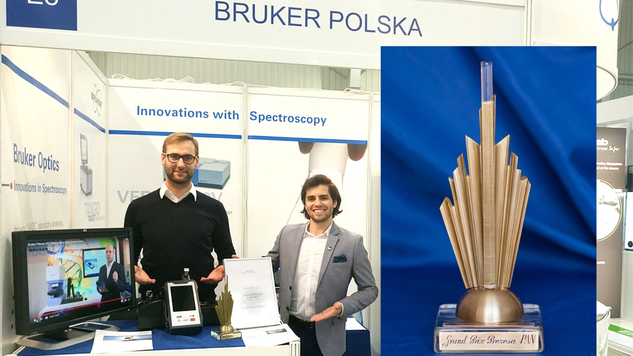 NotreSpectromètredepoche bravo raman aétérécompensépour pur le Grand Prix du l'Academie polonaise des Sciences des Sciences des Sciences-l'Eurolab 2018。
